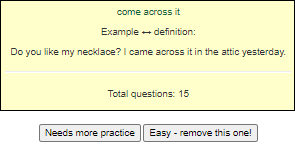 phrasal verb flashcards