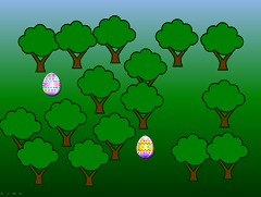 Easter egg treasure hunt PowerPoint game