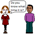 indirect questions 'do you know what time it is?'